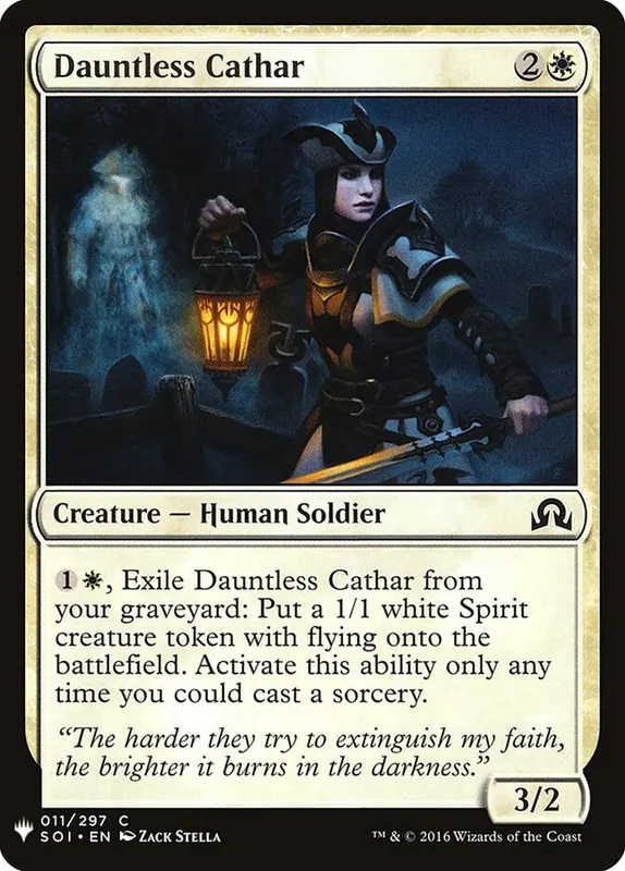 Dauntless Cathar [The List]
