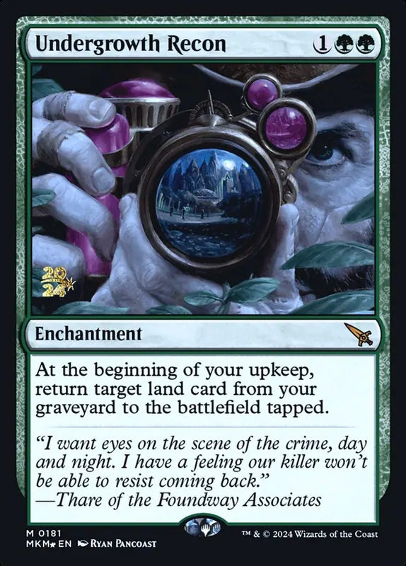 Undergrowth Recon [Murders at Karlov Manor Promos]