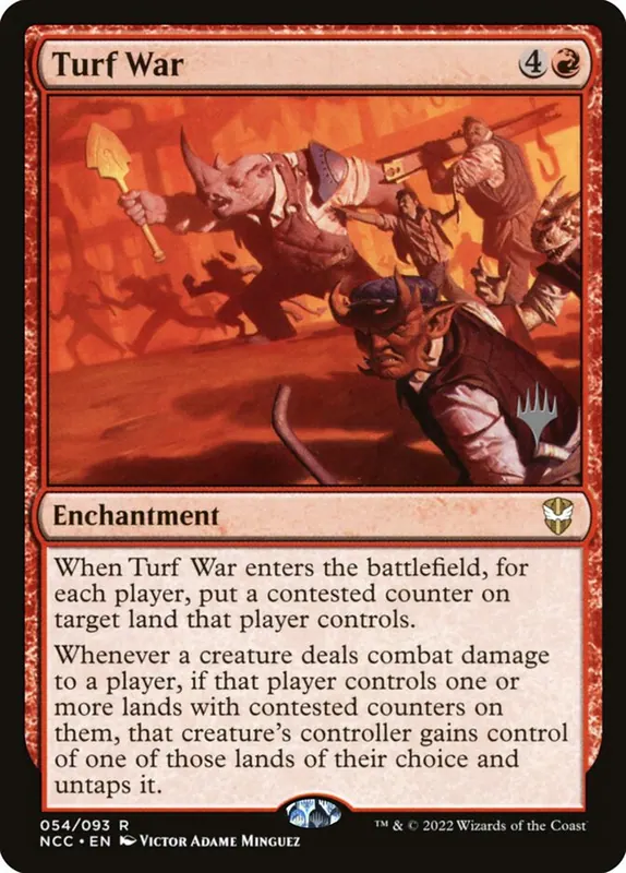 Turf War [New Capenna Commander Promos]