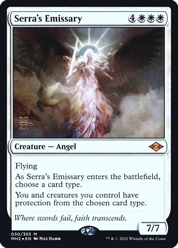 Serra's Emissary [Modern Horizons 2 Promos]