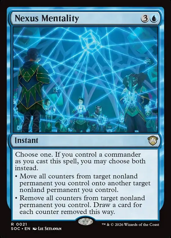 Nexus Mentality (Extended Art) [Secrets of Strixhaven Commander]
