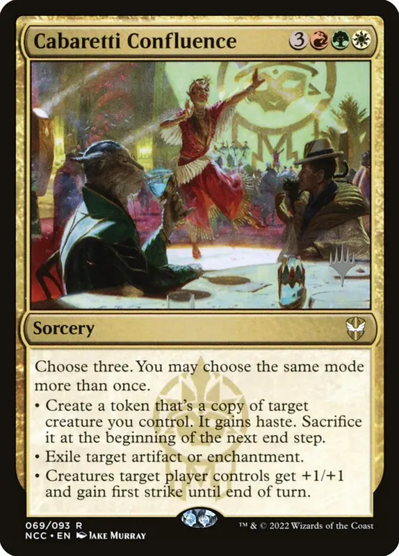Cabaretti Confluence [New Capenna Commander Promos]