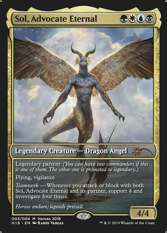 Sol, Advocate Eternal [2018 Heroes of the Realm]