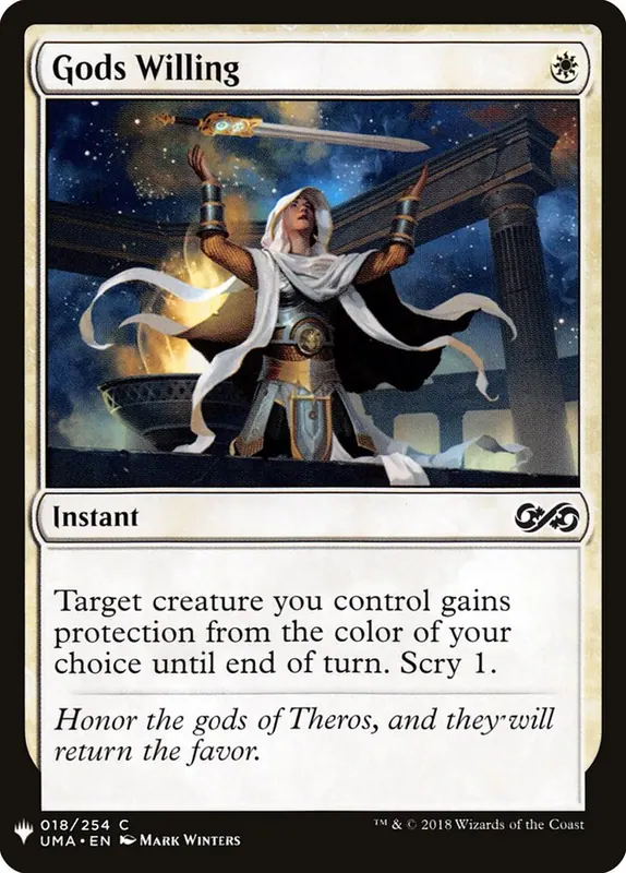 Gods Willing [The List]