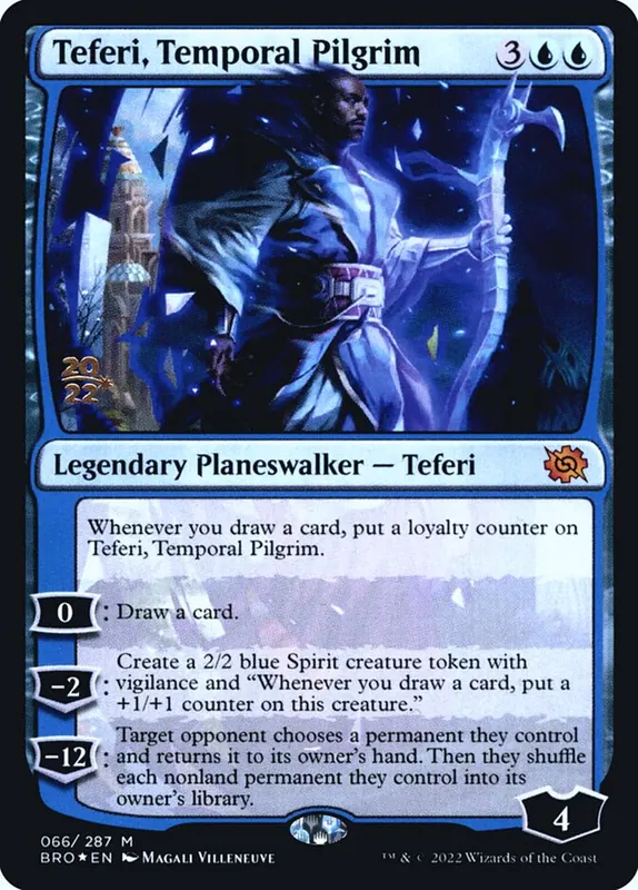 Teferi, Temporal Pilgrim [The Brothers' War Promos]