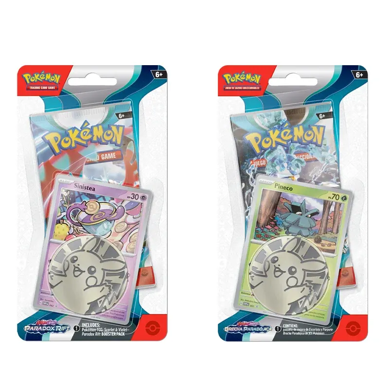 Pokémon Checklane Blister - Scarlet & Violet  Paradox Rift - Ingles