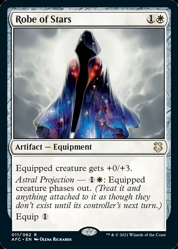 Robe of Stars [Dungeons & Dragons: Adventures in the Forgotten Realms Commander] - Español