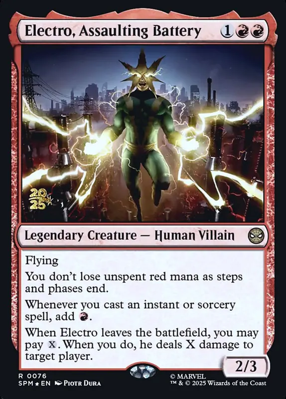 Electro, Assaulting Battery [Marvel's Spider-Man Promos]