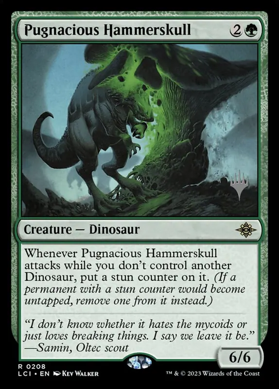 Pugnacious Hammerskull [The Lost Caverns of Ixalan Promos]