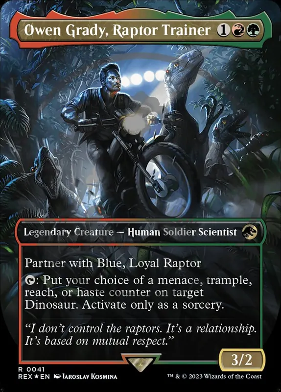Owen Grady, Raptor Trainer [Jurassic World Collection]