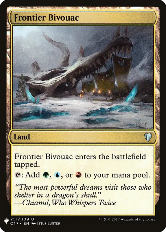 Frontier Bivouac [The List]