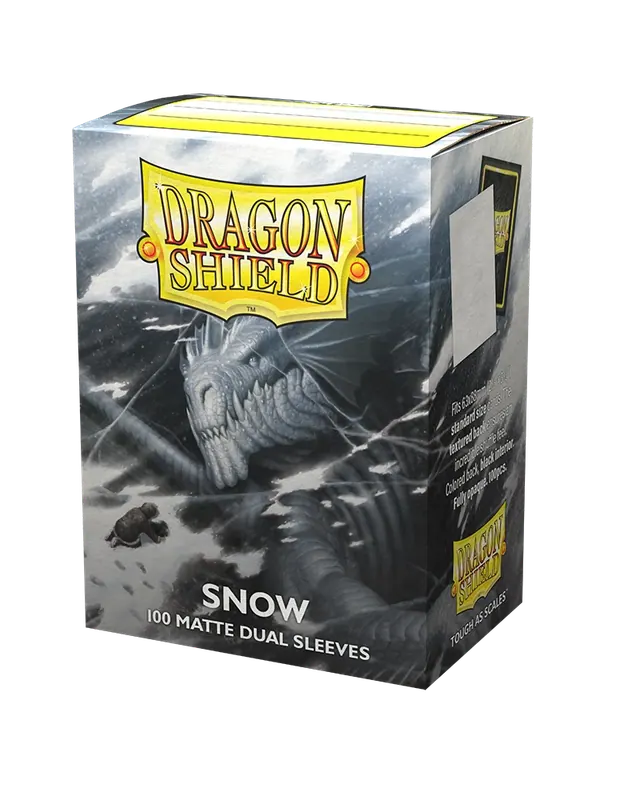 DRAGONSHIELD MATTE DUAL SNOW