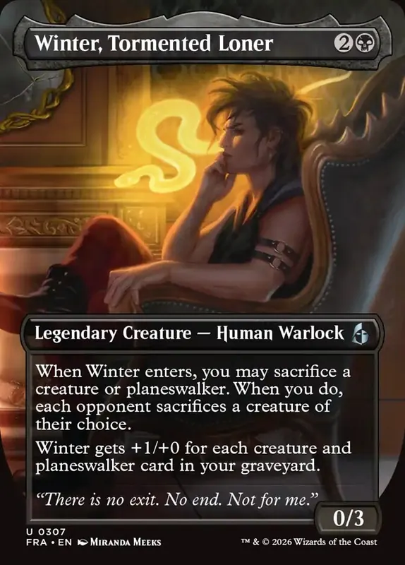Winter, Tormented Loner [Reality Fracture]
