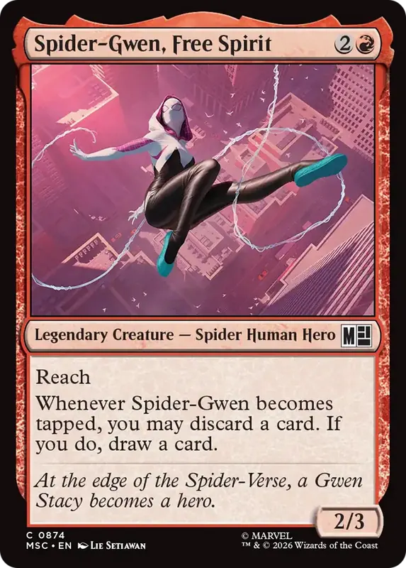 Spider-Gwen, Free Spirit [Marvel Super Heroes Commander]