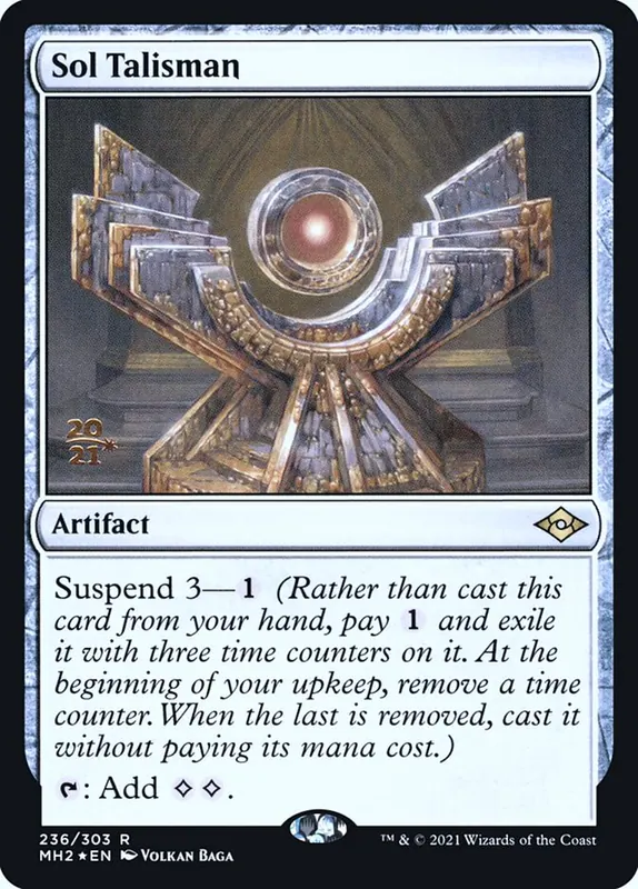 Sol Talisman [Modern Horizons 2 Promos]