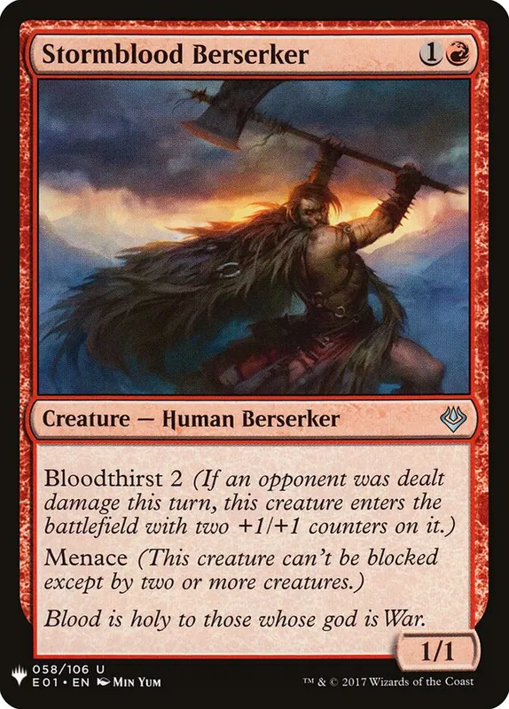 Stormblood Berserker [The List]