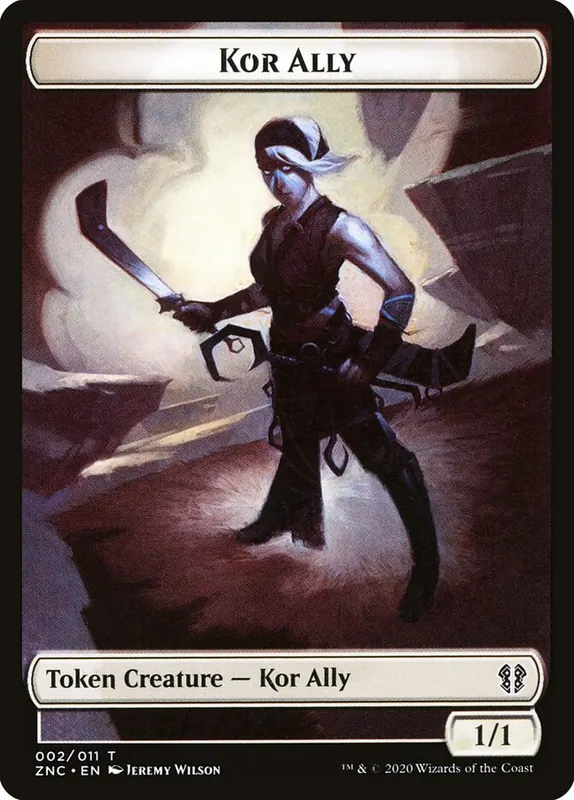 Kor Ally [Zendikar Rising Commander Tokens]