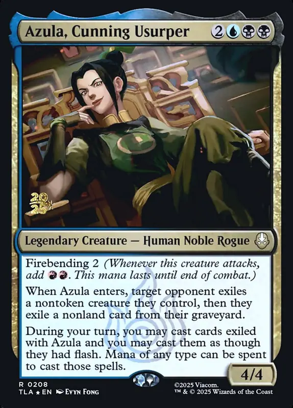 Azula, Cunning Usurper [Avatar: The Last Airbender Promos]
