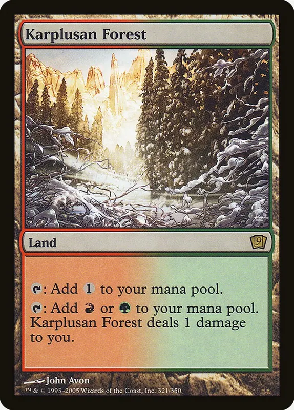 Karplusan Forest [Ninth Edition]