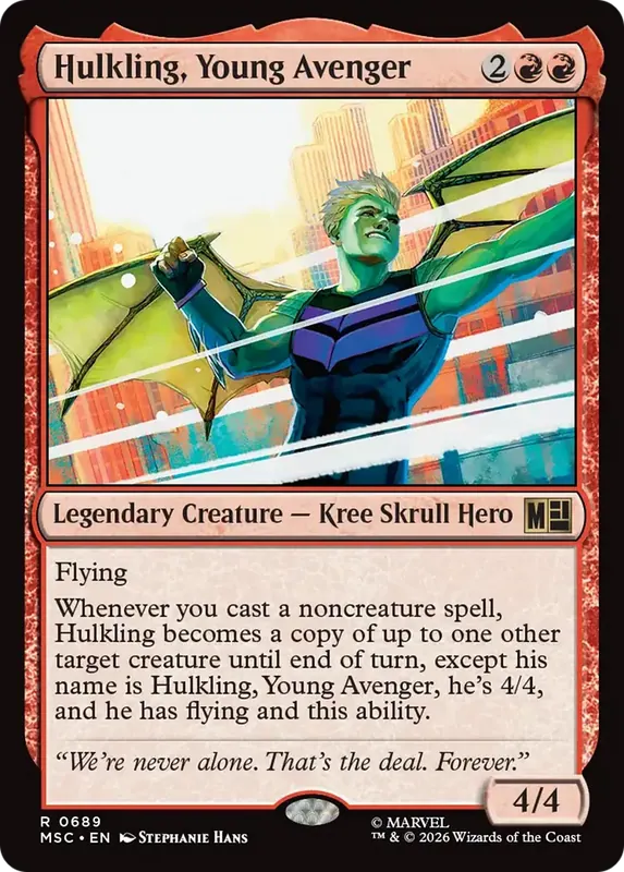 Hulkling, Young Avenger [Marvel Super Heroes Commander]