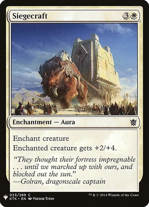 Siegecraft [The List]