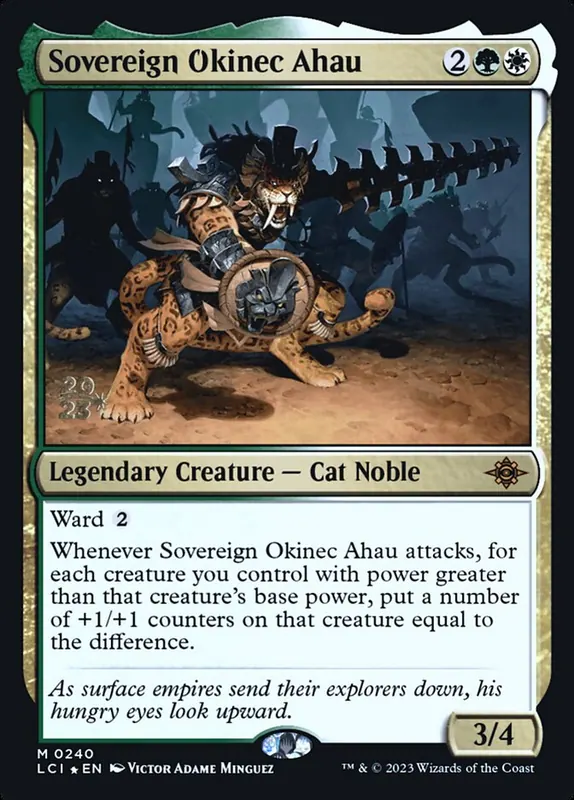 Sovereign Okinec Ahau [The Lost Caverns of Ixalan Promos]