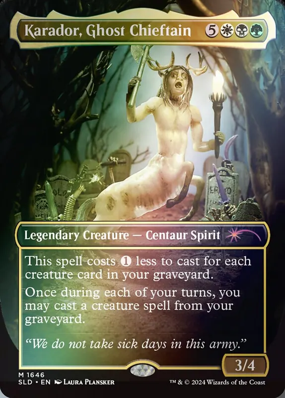 Karador, Ghost Chieftain [Secret Lair Drop]