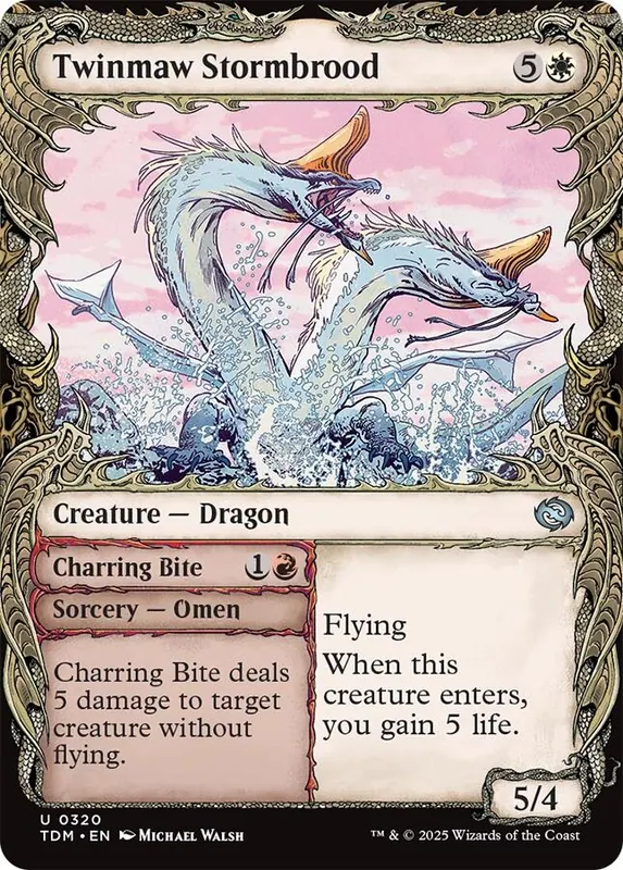 Twinmaw Stormbrood (Showcase) [Tarkir: Dragonstorm]