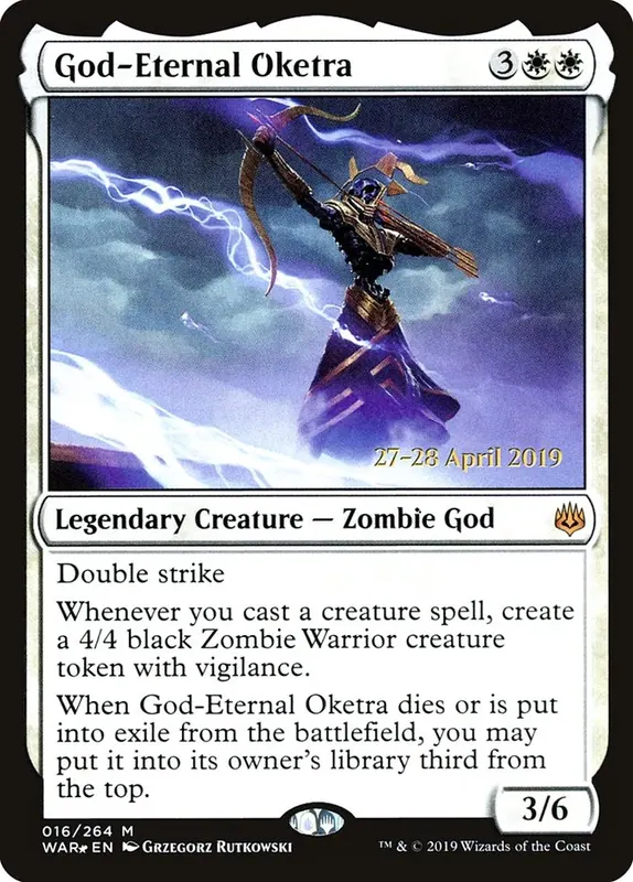 God-Eternal Oketra [War of the Spark Prerelease Promos] - Español