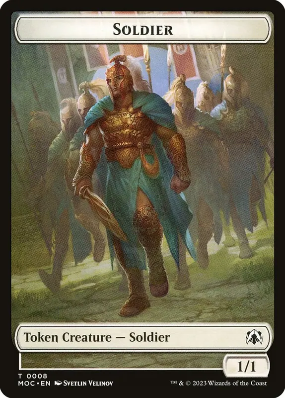 Soldier [March of the Machine Commander Tokens]