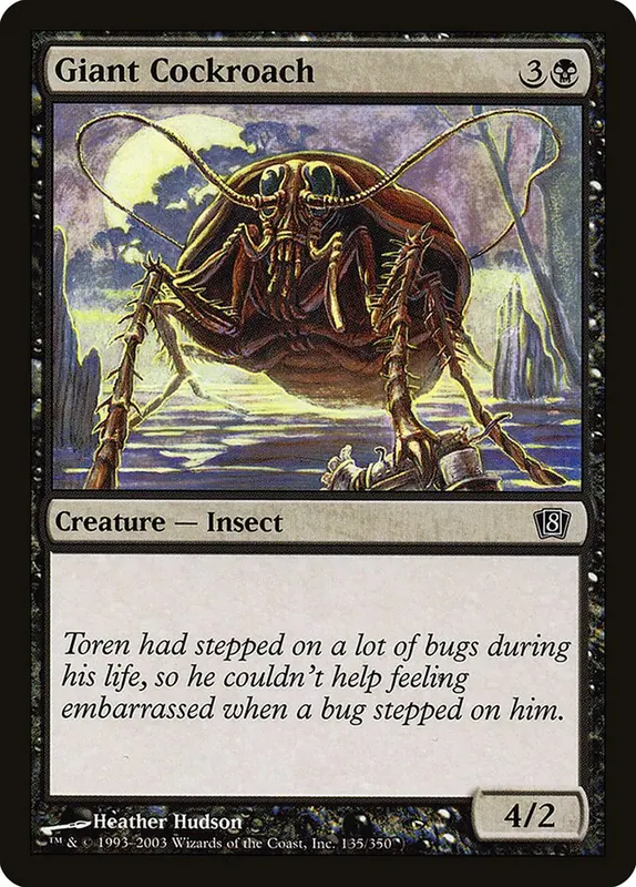 Giant Cockroach [Eighth Edition]