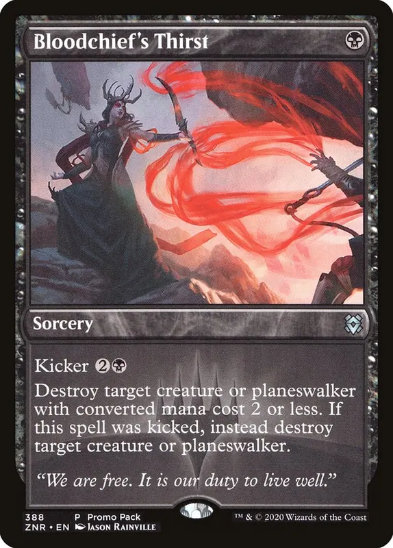 Bloodchief's Thirst [Zendikar Rising]