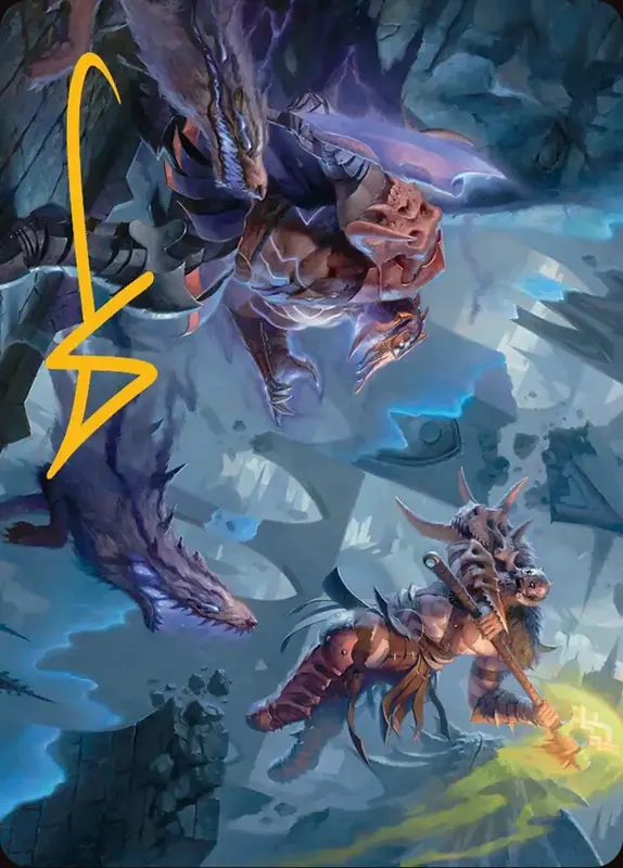 Garruk, Veiled Butcher // Garruk, Curse Breaker // Garruk, Veiled Butcher // Garruk, Curse Breaker [Reality Fracture Art Series]