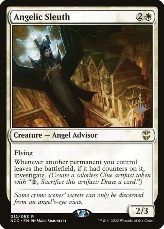 Angelic Sleuth [New Capenna Commander Promos]