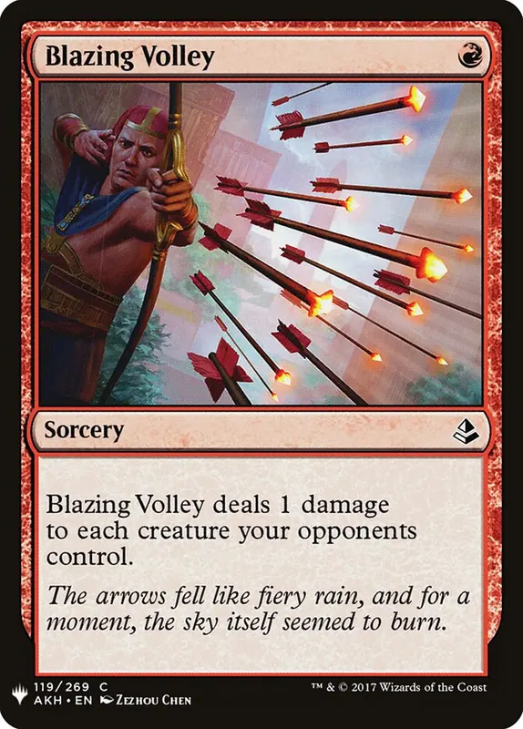Blazing Volley [The List]