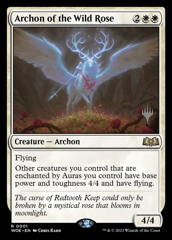 Archon of the Wild Rose [Wilds of Eldraine Promos]