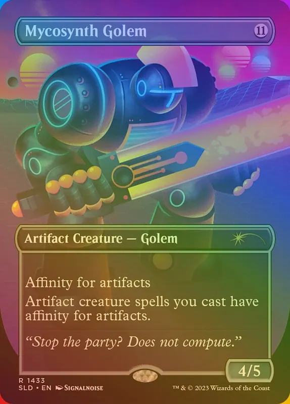 Mycosynth Golem [Secret Lair Drop]