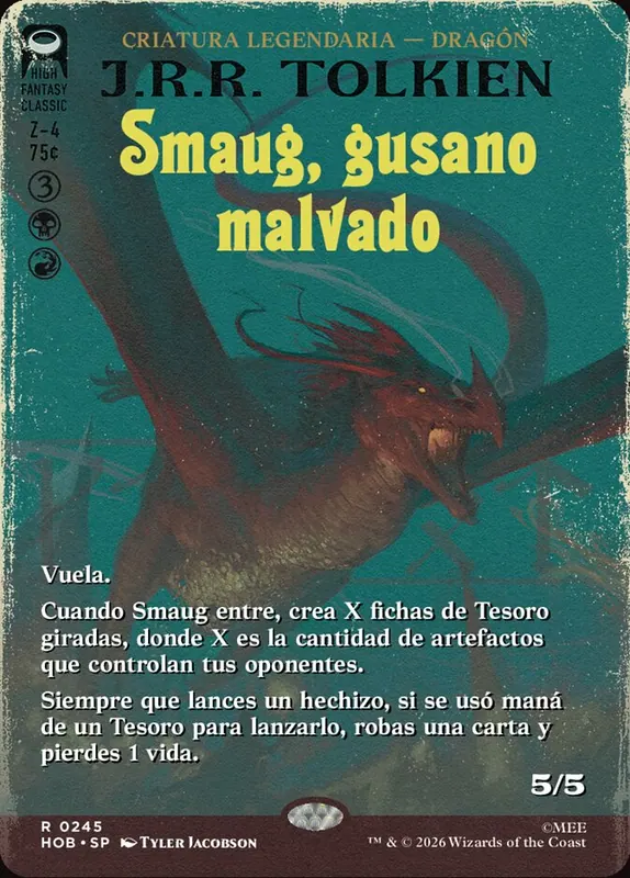 Smaug, Wicked Worm [The Hobbit] - Español