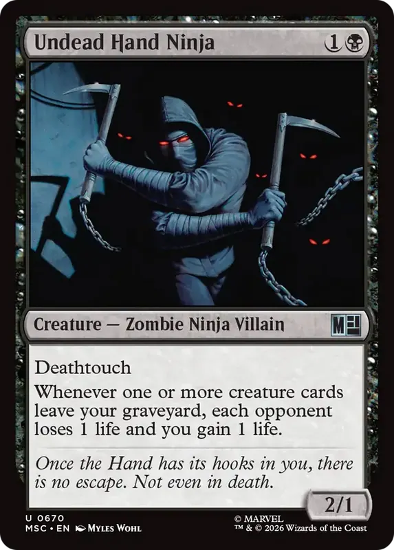 Undead Hand Ninja [Marvel Super Heroes Commander]