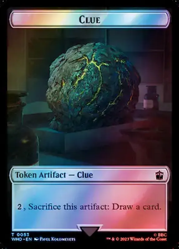 Clue [Doctor Who Tokens]