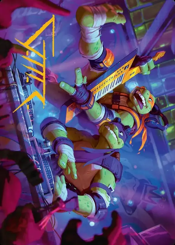 Mikey & Don, Party Planners // Mikey & Don, Party Planners [Teenage Mutant Ninja Turtles Art Series]