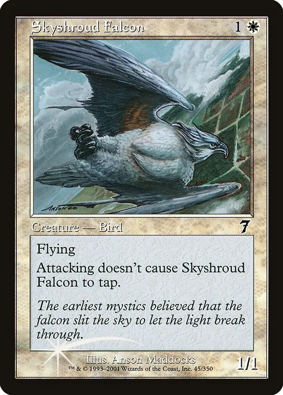 Skyshroud Falcon [Seventh Edition]