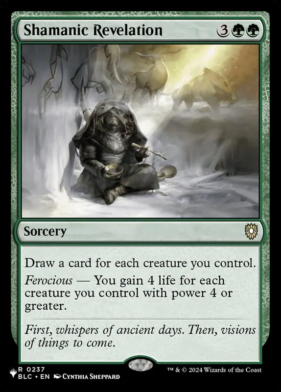 Shamanic Revelation [The List]