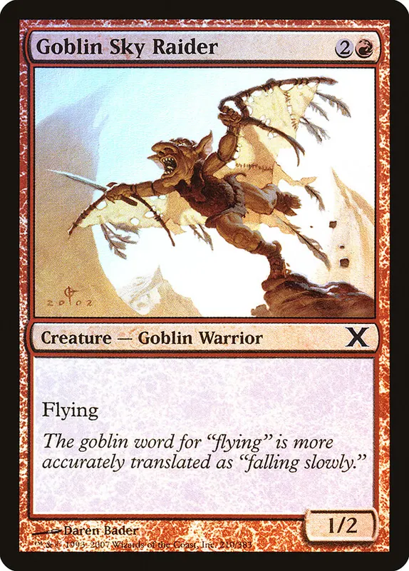 Goblin Sky Raider [Tenth Edition]
