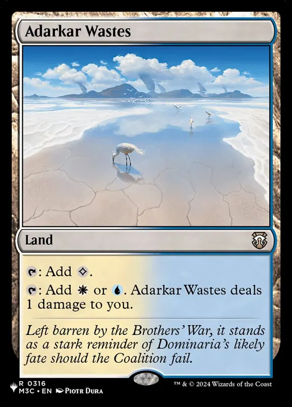 Adarkar Wastes [The List]