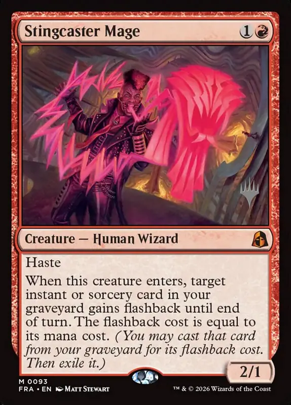 Stingcaster Mage [Reality Fracture Promos]