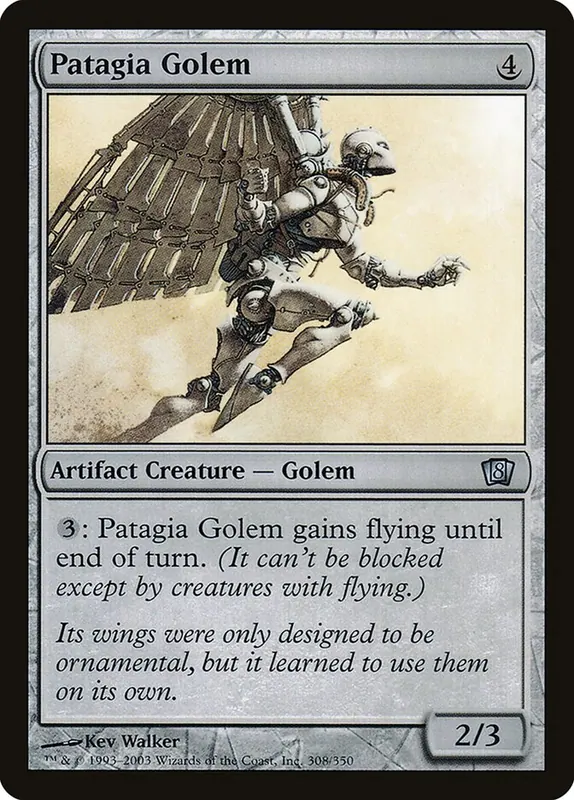 Patagia Golem [Eighth Edition]