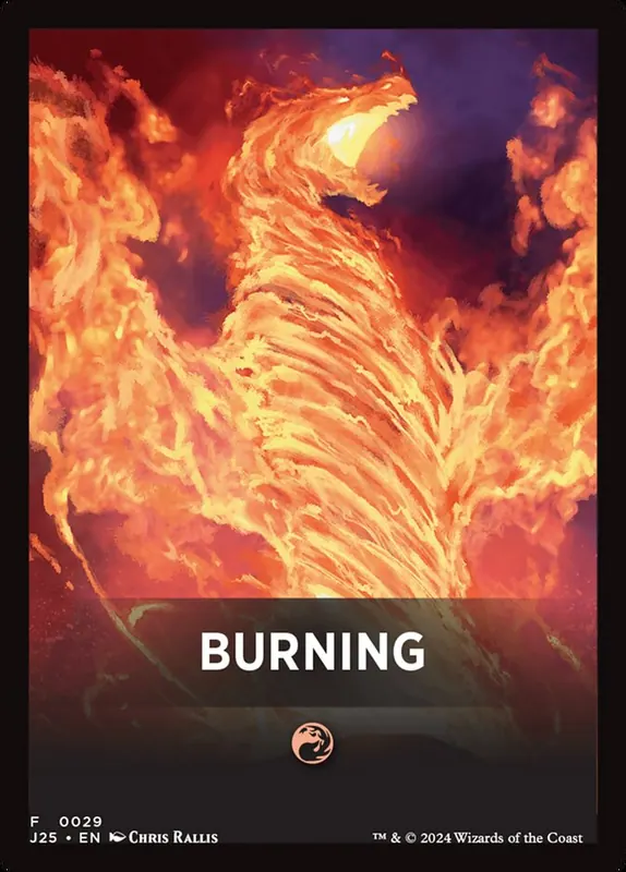 Burning [Foundations Jumpstart Front Cards]