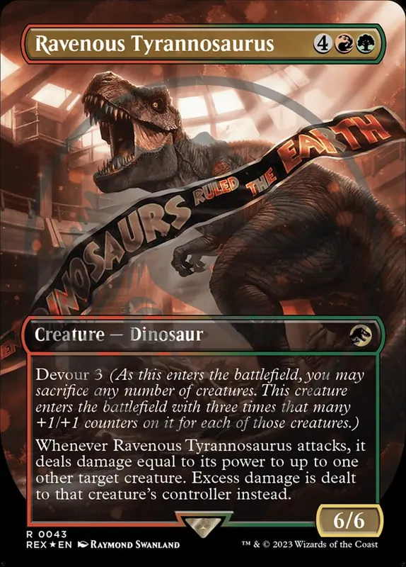 Ravenous Tyrannosaurus [Jurassic World Collection]