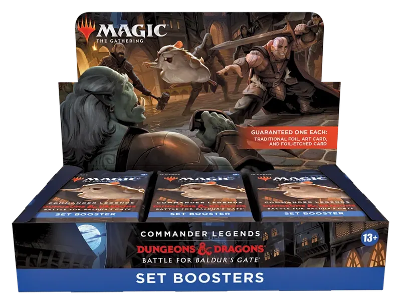 MTG Commander Legends Battle for Baldur s Gate Set Booster  - Ingles
